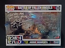 *Autographed* Dual SIGNED Battle Of Fallen Angels Funko Pop 723 PSA CERTIFIED picture