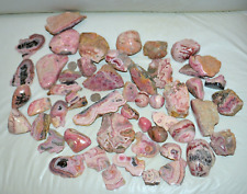 52 pcs LOT Rhodochrosite Slabs from Argentina * Wholesale bulk* 15.4 lbs picture