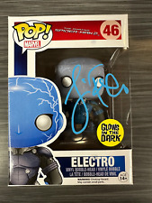 Funko POP Marvel: The Amazing Spider-Man 2 - Electro (GiTD)(Signed/Jamie Foxx/J picture