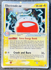 Pokémon TCG 2004 Electrode ex 107/112 EX Fire Red & Leaf Green ex Ultra Rare picture