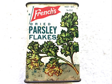 FRENCH’S PARSLEY FLAKES VINTAGE SPICE TIN, ROCHESTER, NEW YORK  picture