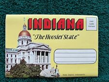 Postcard Folder ~ Indiana ~ The Hoosier State ~ UNMAILED picture