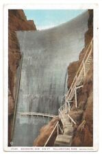 Wyoming c1920's Shoshone Dam, Staircase, Yellowstone Park, Haynes Photo picture