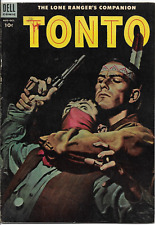 The Lone Ranger's Companion Tonto #16 Dell Comic 1954 VG picture
