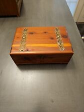 Vintage Wood Trinket Box 10