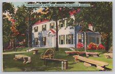 Postcard Superintendent's Home, Mt Sequoyah, Fayetteville, Arkansas Vintage picture