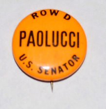 1964 HENRY PAOLUCCI NY SENATE campaign pin pinback button political SENATORIAL picture