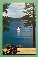 Lake Arrowhead CA California, Rim of the World Lakes, Vintage Postcard picture