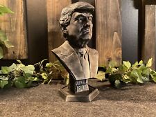 Donald Trump Statue 9 INCHES TALL Hand Painted Silver picture
