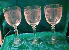 3 Cristal D'Arques-Durand Dampierre Wine Glass 6.5