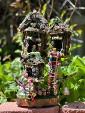 Fairy House Fully Decorated and Has Lights Just Magical picture