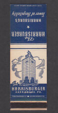 The Harrisburger Hotel Harrisburg PA matchcover picture
