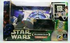 NEW Star Wars MILLENNIUM FALCON CD-ROM Playset Han Solo Action Figure Hasbro picture