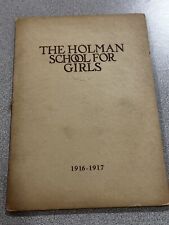 Holman School for Girls 1916 Informational Booklet Philadelphia PA Pictured RARE picture