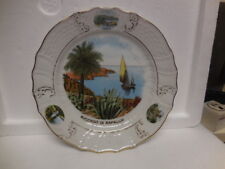 Vintage  Porcellana ,souvenir wall plate Original Made in Italy- Rapallo-Liguria picture