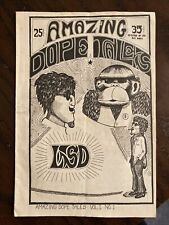 AMAZING DOPE TALES #1 San Francisco  1967  LSD Greg Shaw Underground Comix RARE picture