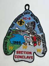 1989 OA Conclave Patch NC-4 Mitigwa Scout Reservation Boy Scout MC8 picture