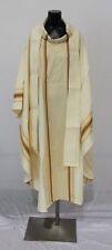 Alba Tomasz Wozny Men's Formal Embroidered Chasuble Robe EJ1 Gold Size 1 picture