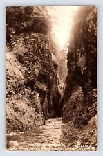Postcard RPPC Oregon Columbia River Highway Oneonta Gorge 1930s Unposted AZO picture