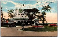 1915 Historic Claremont Riverside Drive Near New York City NYC Posted Postcard picture