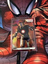 2023 Upper Deck Marvel Platinum #8 War Machine Red Prism /199 Parallel Card picture