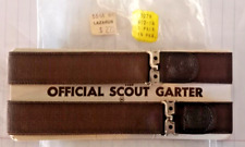 Vintage Boy Scouts Of America Official Scout Garter 1469 On Original Card w/Tabs picture