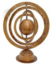 Astrolabe Globe Brass Armillary Nautical  Antique 16'' Navigation Astrological picture