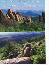 2 Roxborough State Park - Carpenter Peak view - Colorado 4x6 chrome postcards picture