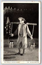 Vintage Postcard Old Tom as A Water Carrier picture