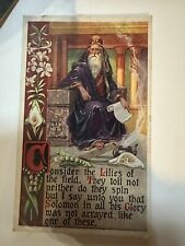 Vintage Postcard 1908 King Solomon (1A) picture