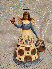 Jim Shore Angel with Bird Cage Birdcage 2002 Figurine 105168 Heartwood Creek picture