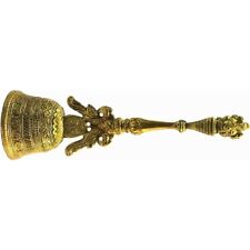  Brass Ganesha Pooja Bell Ghanti (8