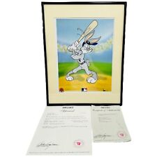 Bugs Bunny New York Yankees Sericel Cel Looney Tunes Warner Bros MLB 2000 W COA picture