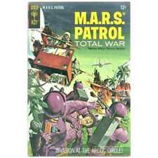 M.A.R.S. Patrol Total War #4 Gold Key comics Fine+ Full description below [x& picture