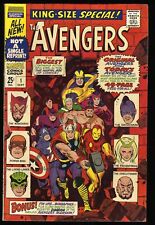 Avengers Annual #1 FN+ 6.5 Thor Iron Man Captain America New Line-Up Marvel picture