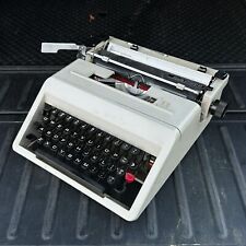 1970s Olivetti Studio 45 Portable Typewriter in Working Condition With Case picture