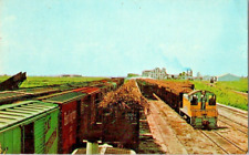 Clewistown Florida trainload of sugarcane postcard a65 picture