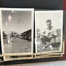 1941 WW2 WWII (IDENTIFIED U.S. SOLDIER IN JAMAICA) Album *129 Photos* Base Vtg picture
