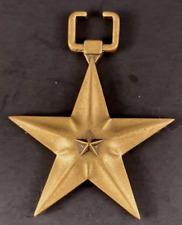 RARE NAMED WWII BRONZE STAR COMBAT AWARD DOUBLE STRIKE UN-ISSUED VG CONDITION picture