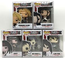 Funko Pop FMA-B S4 Elric Izumi Envy May Chang Lan Fan Set of 5 with Protectors picture