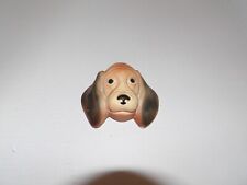 Vintage 1961 Miller Studio Chalkware Hound Dog Beagle Bassett face picture