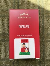 Lucy Peanuts Ornament THE DOCTOR IS IN Psychiatric Help Booth 2021 Hallmark picture