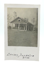 Stimson’s Bungalow Richmond Beach Washington 1909 RPPC Real Photo Postcard picture