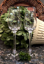 Stölzle Lausitz Crystal Tulip Cordial Dessert Wine Glasses (2) ~ PRISTINE picture
