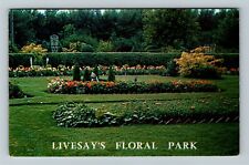 Jamestown ND-North Dakota, Livesay's Floral Park, c1964 Vintage Postcard picture