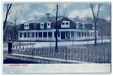 1907 Golf Club House Rock Island Arsenal Davenport Iowa IA Antique Postcard picture