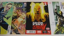 Iron Fist #1 (2007) + #1 (2014) + #1 (2022) REG & VARIANT LOT OF 4 W/ FIRST APP picture