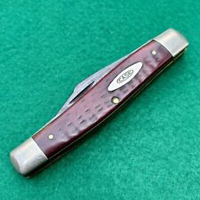 1965 -69 Case XX USA 6375 Stockman Jigged Red Bone Handles Vintage Pocket Knife picture