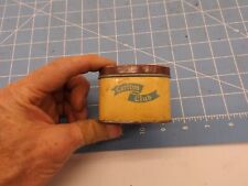 Vintage Blue Boar Rough Cut Tobacco Advertising Triangular Tin Can picture