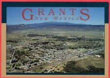 Grants, NM New Mexico  AERIAL~BIRD'S EYE VIEW  Cibola County  Postcard picture